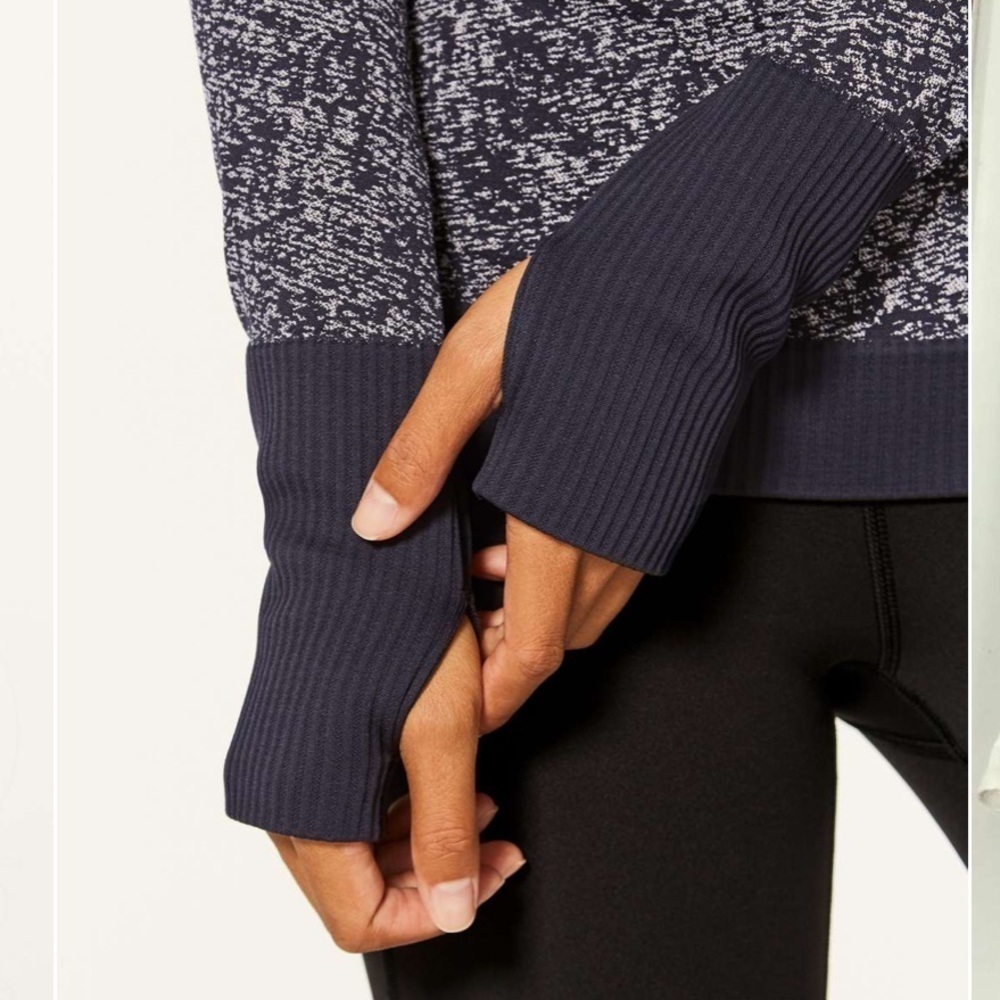Lululemon Rest Less 1/2 Zip - Picture 3 of 7